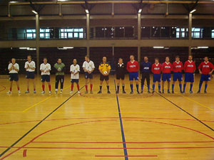 Final match between St Helena and Ekon Ekon Jihlava (Photo courtesy: www.futsaldynamic.be)